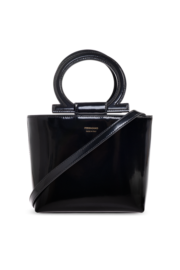 Lacquered handbag od FERRAGAMO
