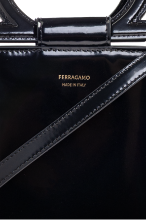 FERRAGAMO Lackierte Handtasche