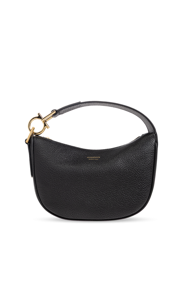 FERRAGAMO Skórzana torba do ręki