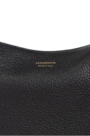 FERRAGAMO Skórzana torba do ręki