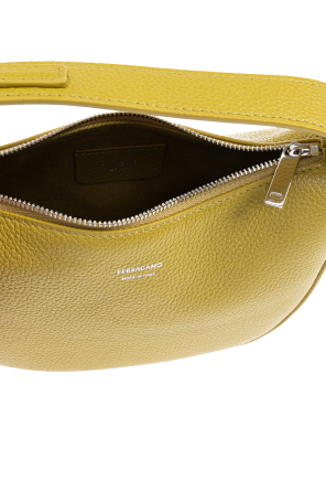 FERRAGAMO Skórzana torba do ręki