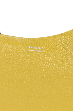 FERRAGAMO Skórzana torba do ręki
