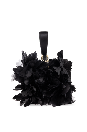 Bolso de mano con apliques