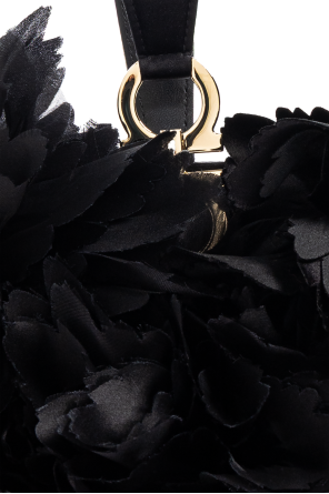 FERRAGAMO Handtasche mit Applikationen