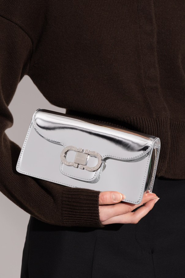 FERRAGAMO "Gancini Mini" clutch