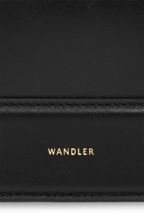 Wandler 'logo-print tote bag Nude