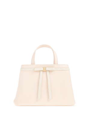 Bolso de mano de cuero