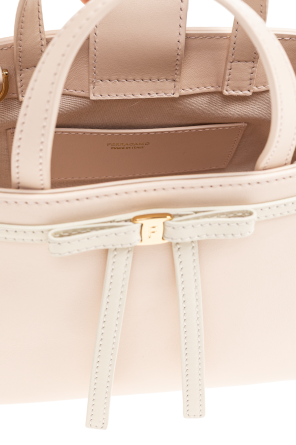 FERRAGAMO Bolso de mano de cuero