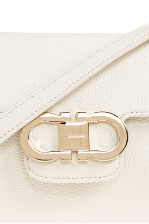 FERRAGAMO Skórzana torba na ramię