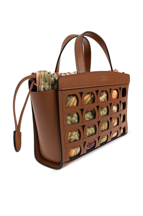FERRAGAMO Skórzana torba