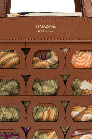 FERRAGAMO Skórzana torba