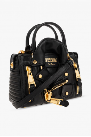 Moschino ‘Biker Small’ leather shoulder bag