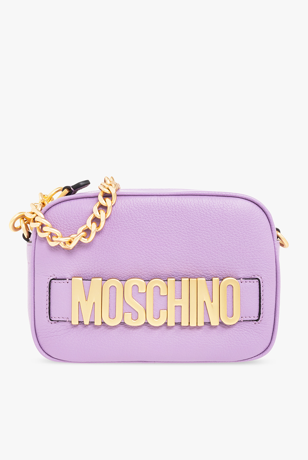 Moschino tote med satin-finish