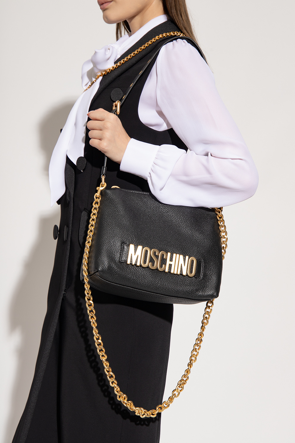 Moschino Roman Stud The Shoulder Bag