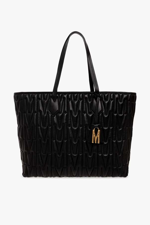 Moschino Leather shopper bag