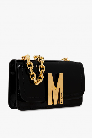 Moschino Leather shoulder Check bag