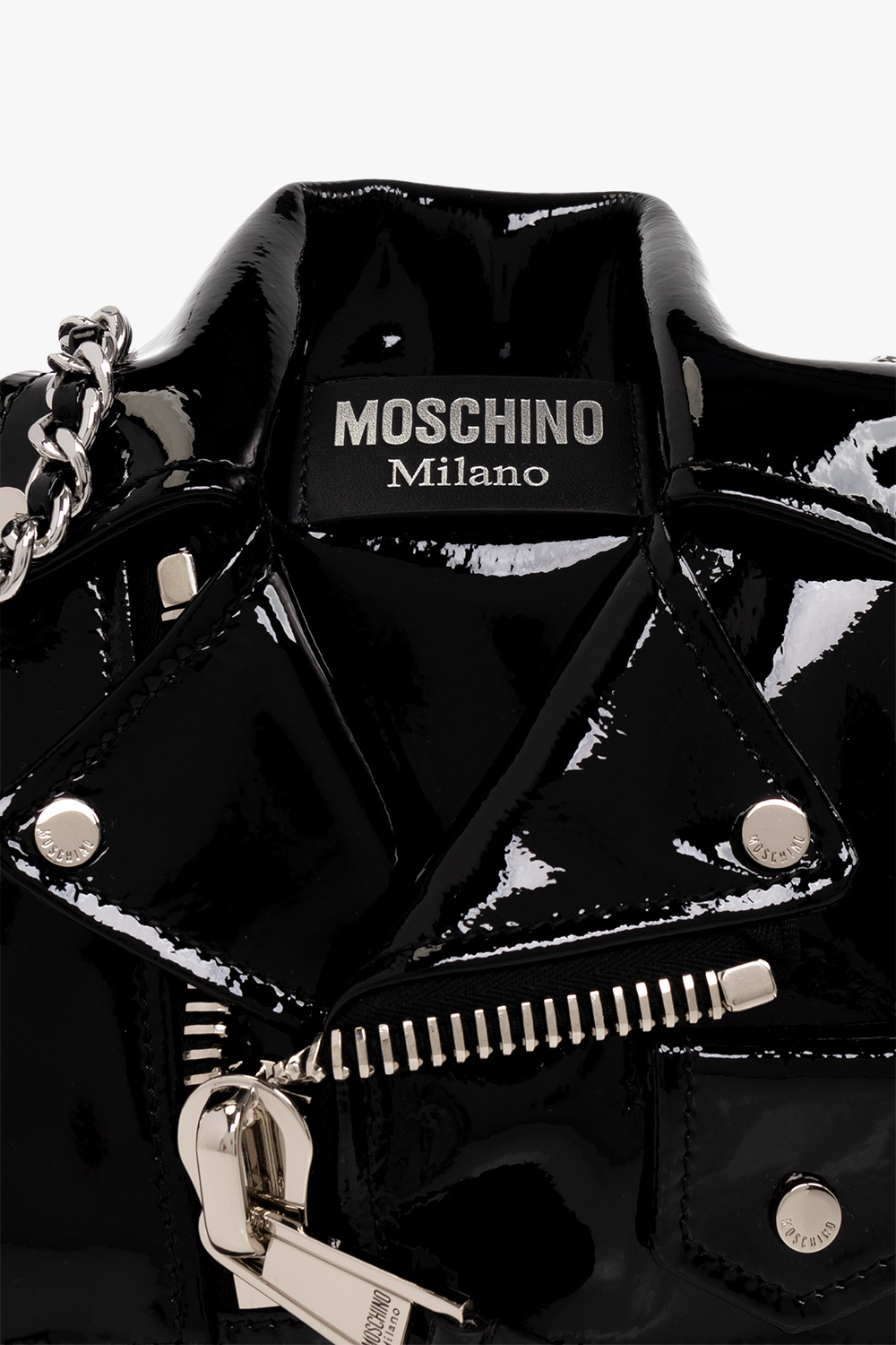 Moschino ‘Biker’ shoulder bag