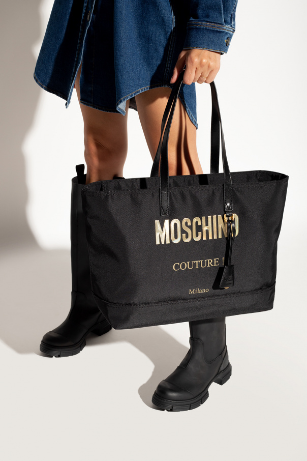 Moschino Shopper bag expectatives with logo