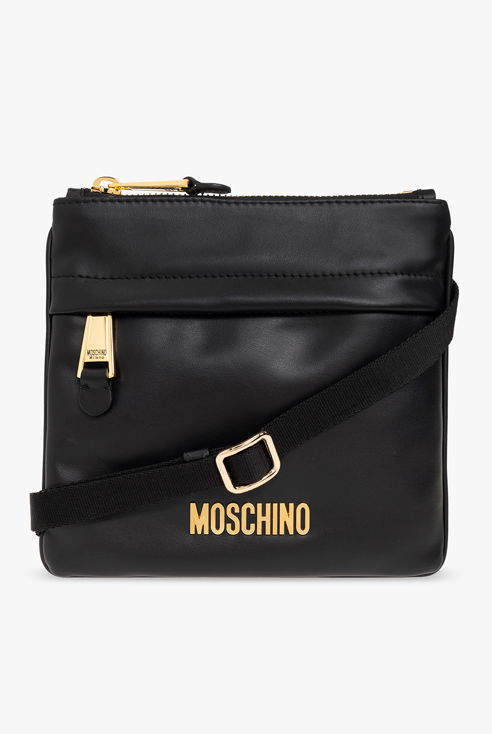 Moschino Shoulder Hand bag with logo
