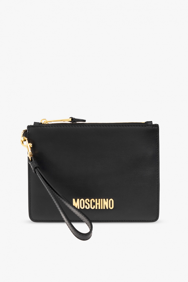Moschino Bally leather belt bag