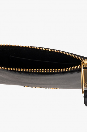 Moschino Bally leather belt bag