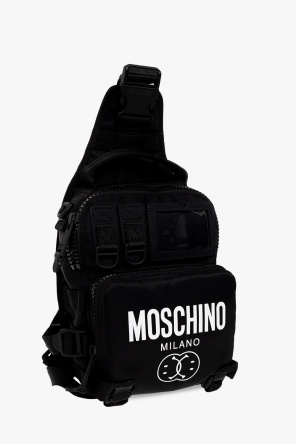 Moschino Rodeo Bag Shoulder Bag In Dark Brown Leather®