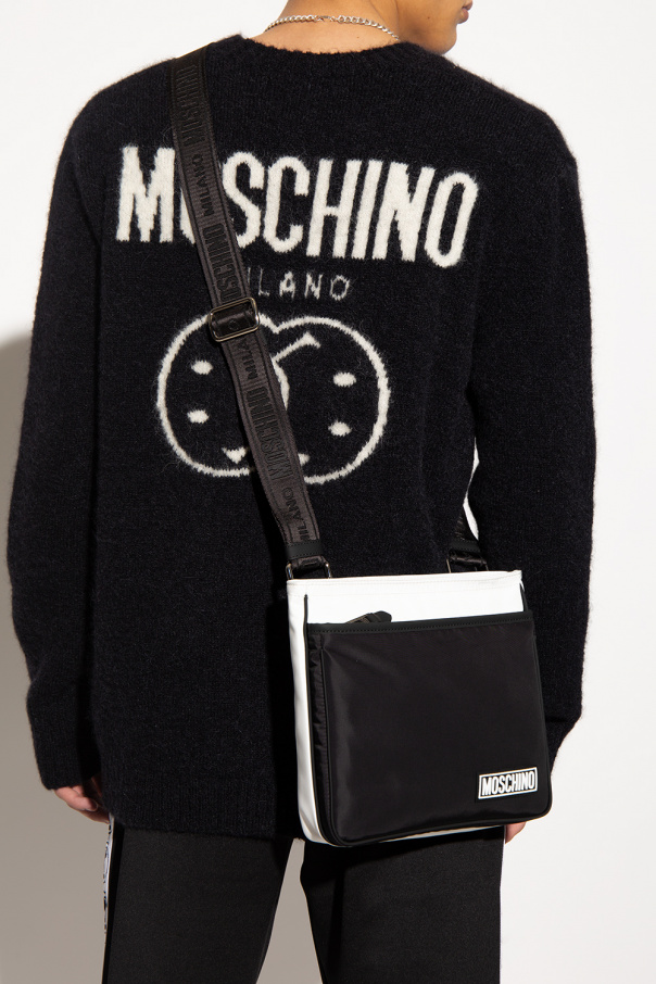 Moschino Shoulder usb bag with logo
