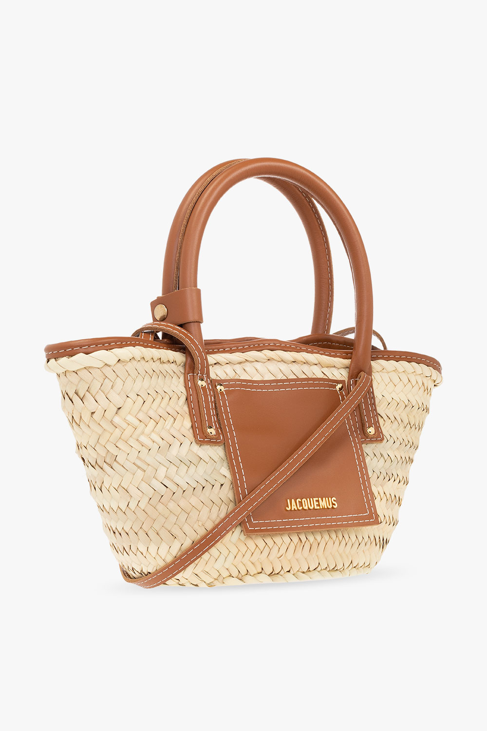 jacquemus le petit panier soleil tote bag