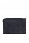 Bottega Veneta BLACK Intrecciato Document Case
