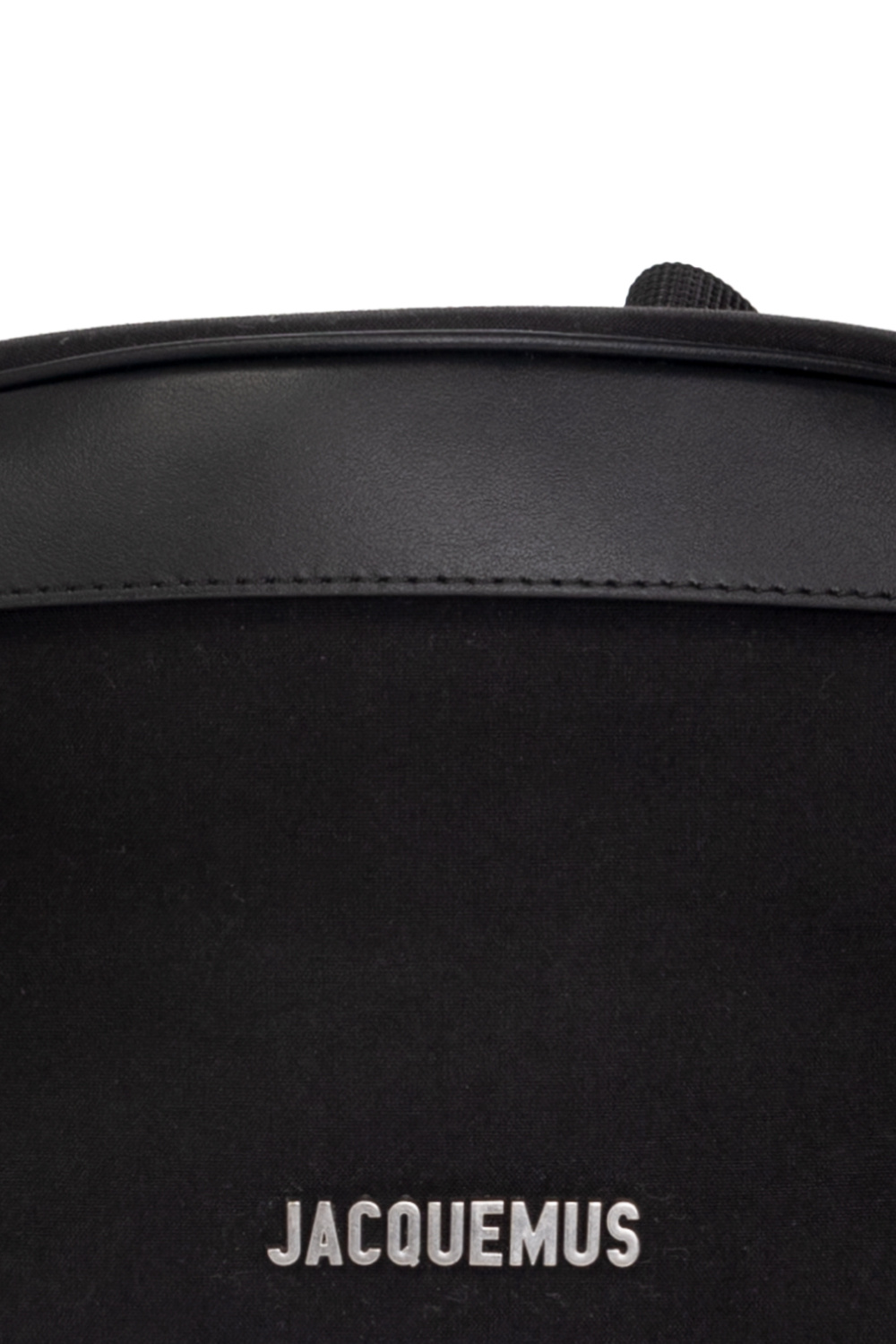 Jacquemus Meunier Logo-embellished Leather Pouch - Men - Black Bags