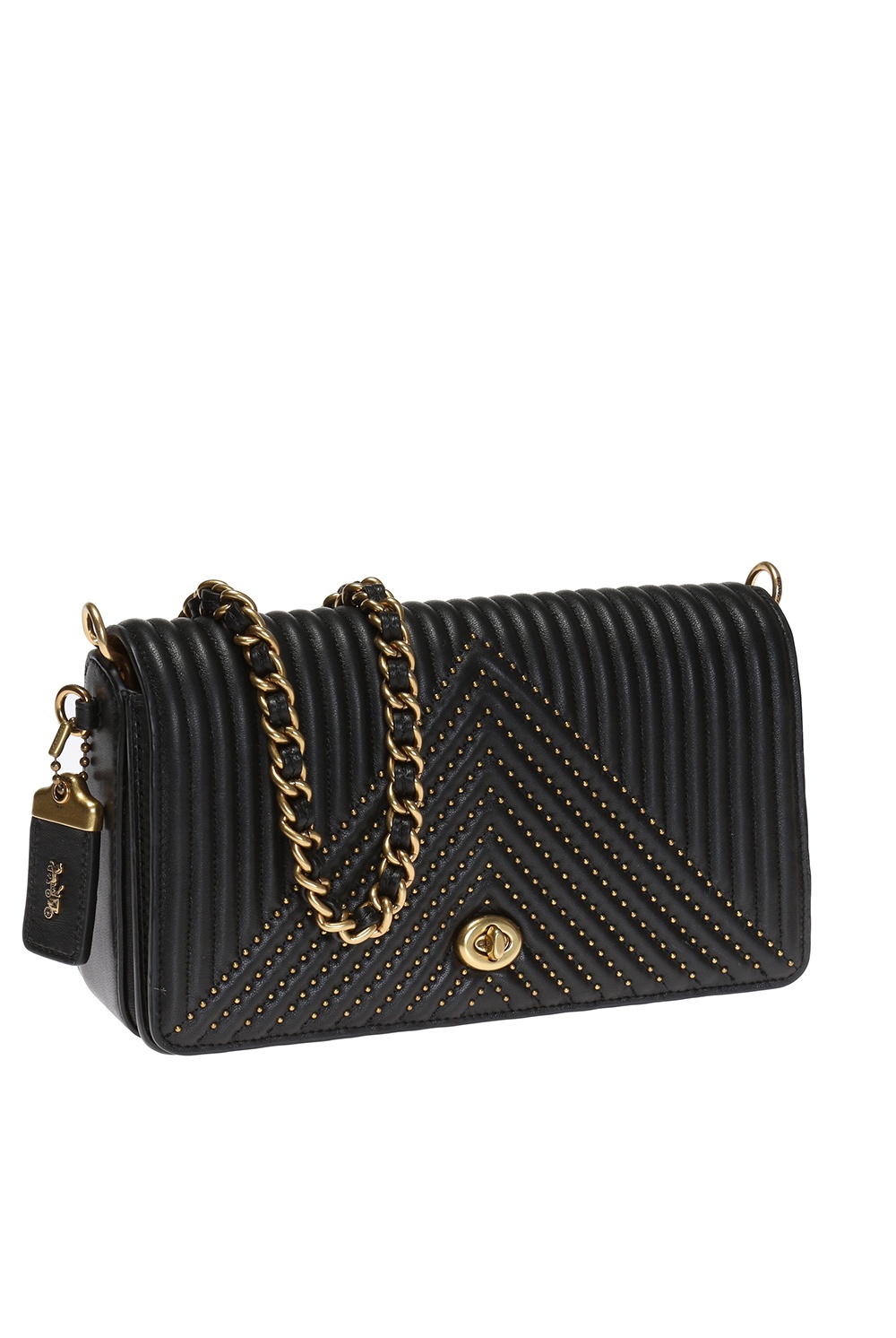 coach studded crossbody bag