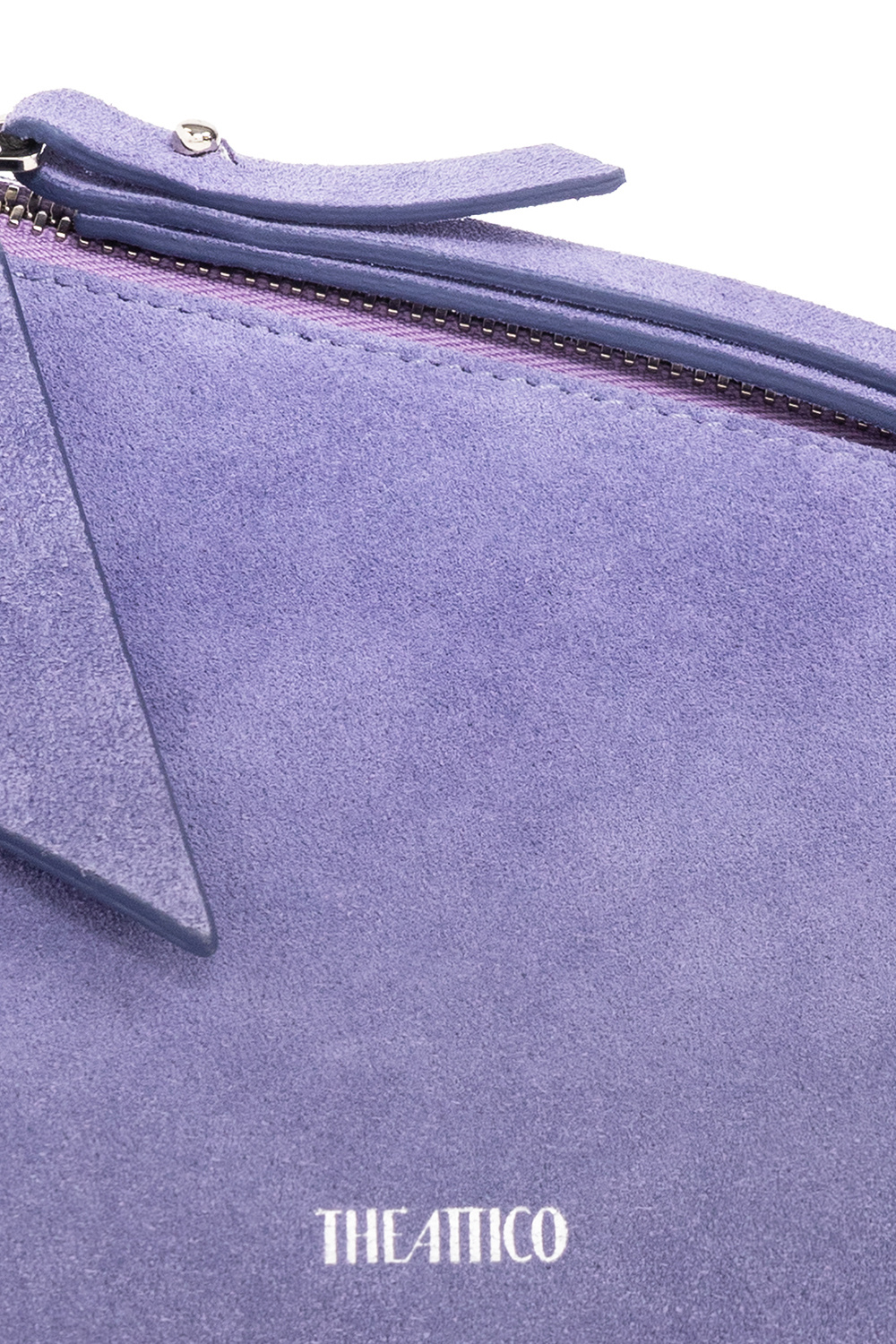 The Attico ‘Saturday’ suede handbag