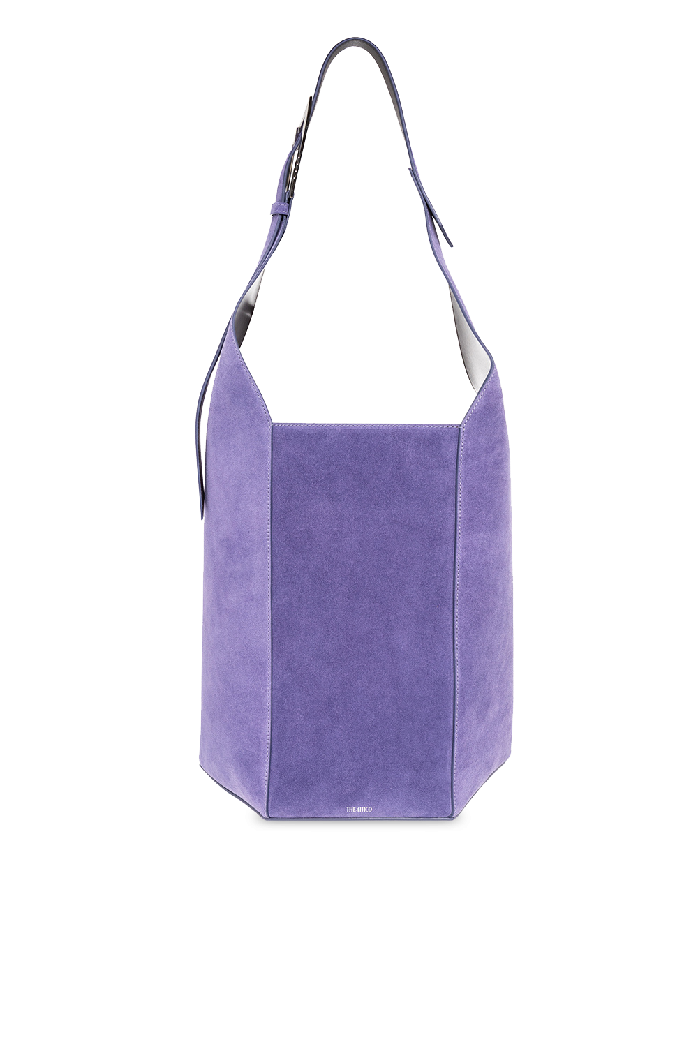 The Attico ‘12PM’ shoulder two-tone bag