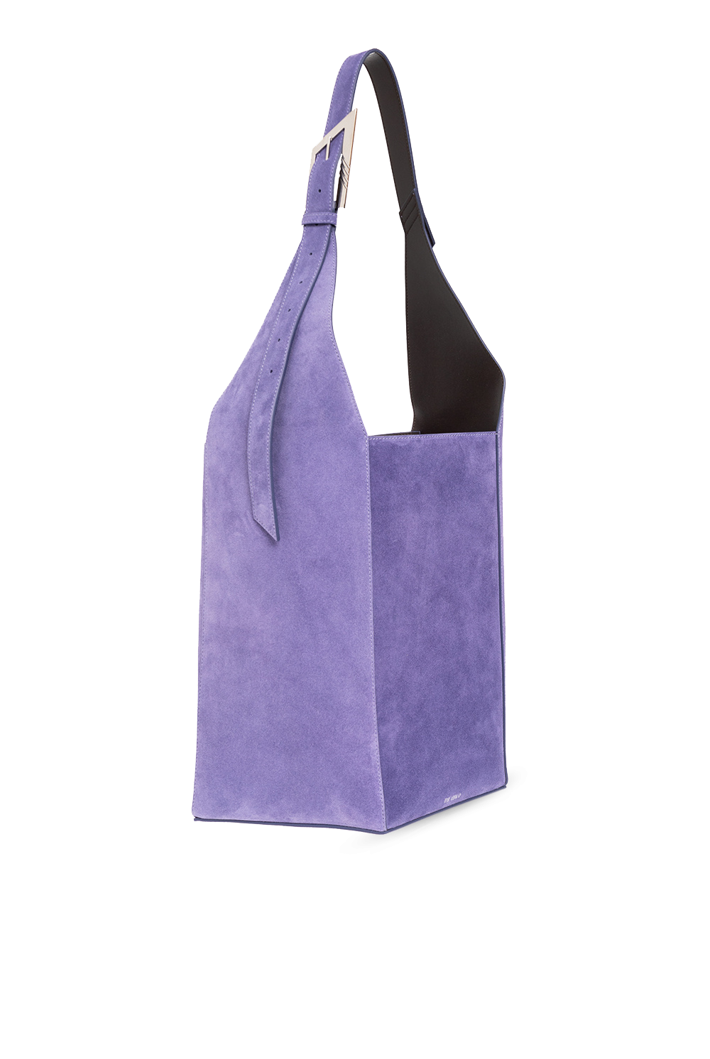 The Attico ‘12PM’ shoulder two-tone bag