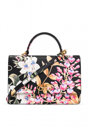 Floral-motif shoulder bag od Salvatore Ferragamo