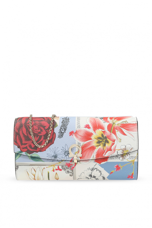 Salvatore Ferragamo Floral print shoulder bag