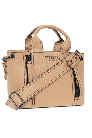 Iceberg Leather shoulder Voltaire bag