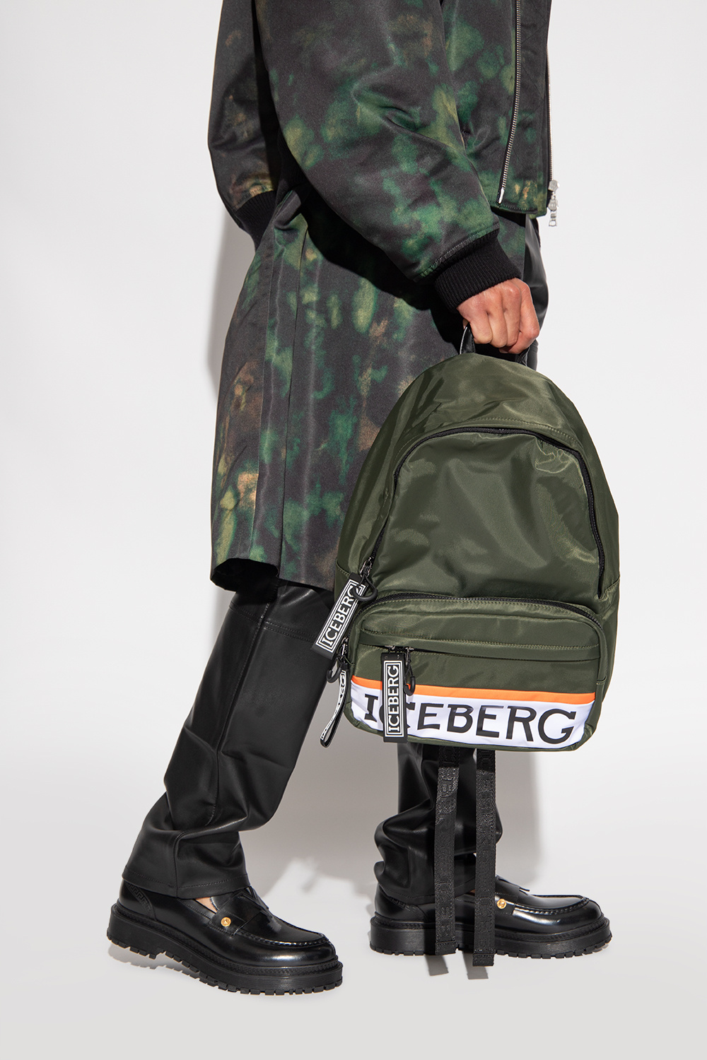 Iceberg supreme fw 19 patch backpack