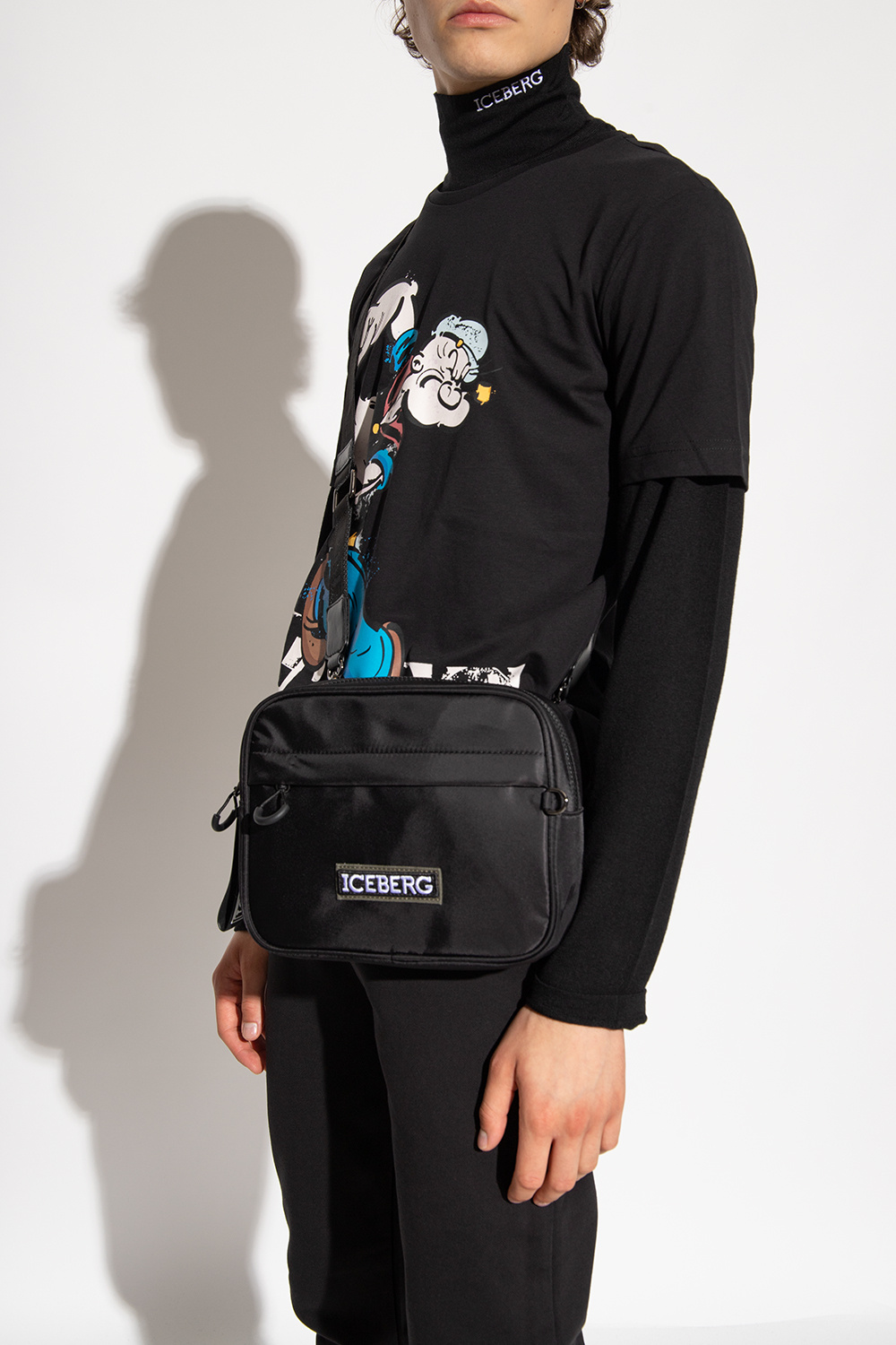 Iceberg Shoulder bag with logo