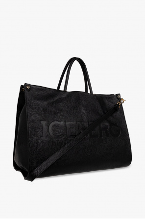 Iceberg Leather shopper bag