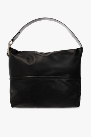 Versace Black Nylon 'La Medusa' Drawstring Backpack Shoulder bag Heritage with logo