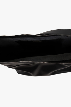 Versace Black Nylon 'La Medusa' Drawstring Backpack Shoulder bag Heritage with logo