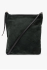 Billionaire small logo-embossed leather crossbody bag