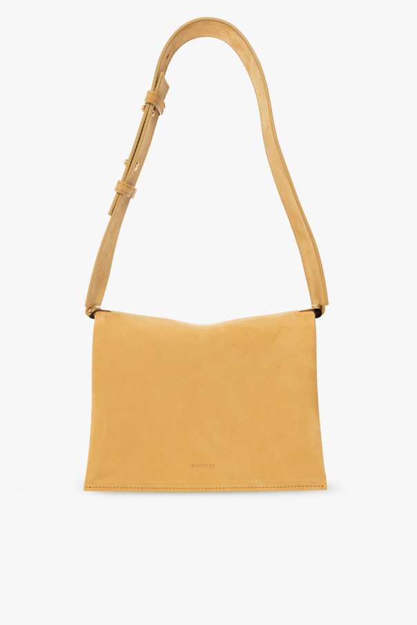 Wandler ‘Uma Box’ shoulder Tan bag