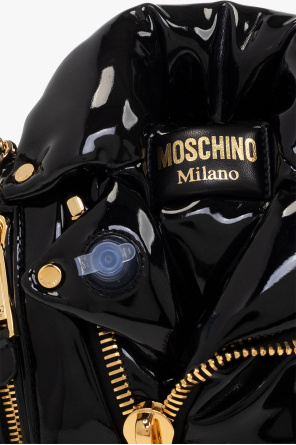 Moschino Glossy shoulder bag