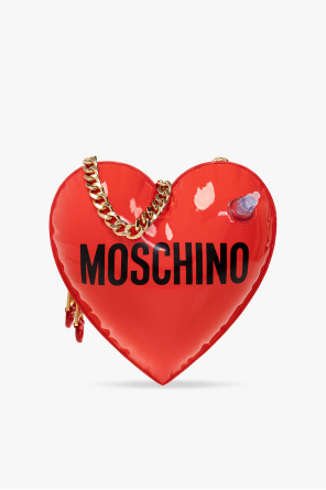 Heart-shaped shoulder bag od Moschino