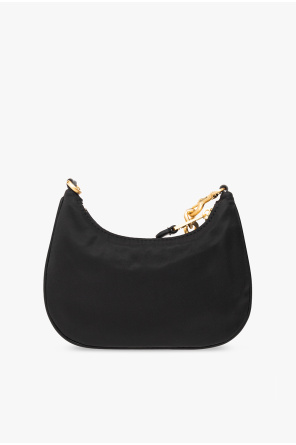 Moschino South Beach straw tote in black