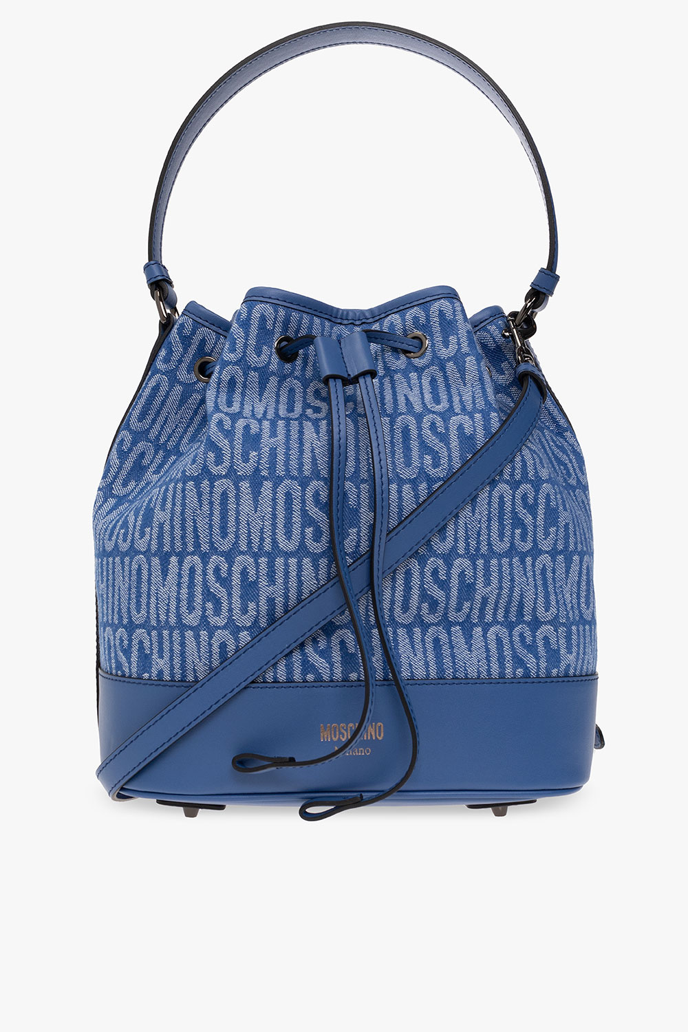 Blue Shoulder bag with logo Moschino - Vitkac France