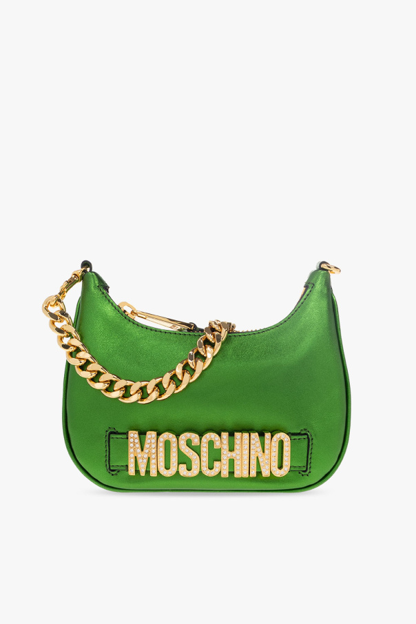 Moschino diesel black logo crossbody bag