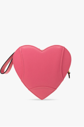 Moschino pink polka-dot crossbody bag